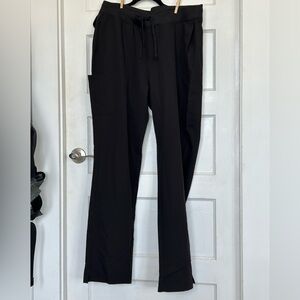 Mandala Black Scrub Pants